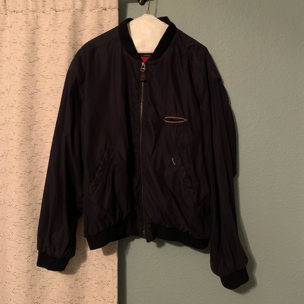 Navy blue jacket